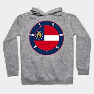 Georgia Flag Decal Hoodie